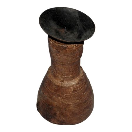 Hand Made Wooden Candle Stand-03